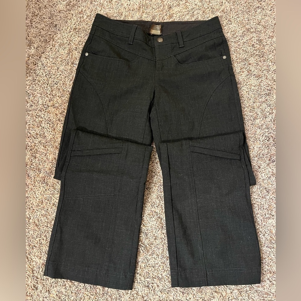 Athleta Canyon Wool Blend Zip Calf Pockets Pants Sz 2 NWOT